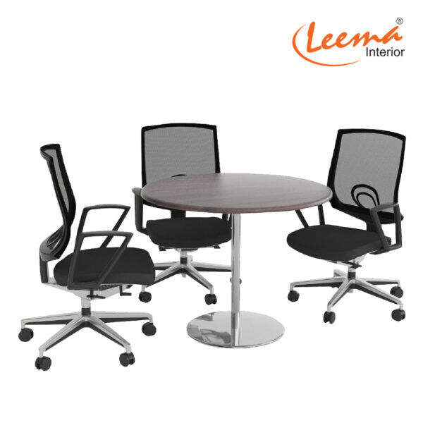 Leema Office Furniture - Small Circular Meeting Tables / CODE : SMT - 02